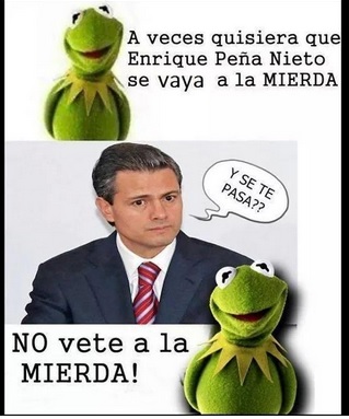 peña nieto meme a veces quisiera mierda