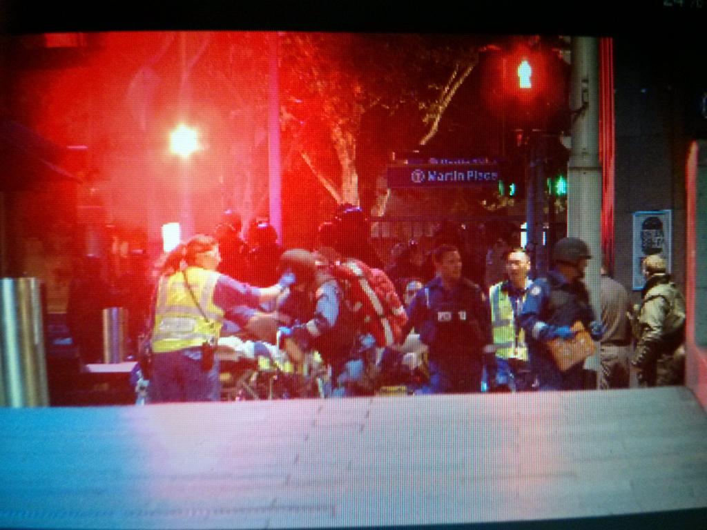 secuestro en café de Australia