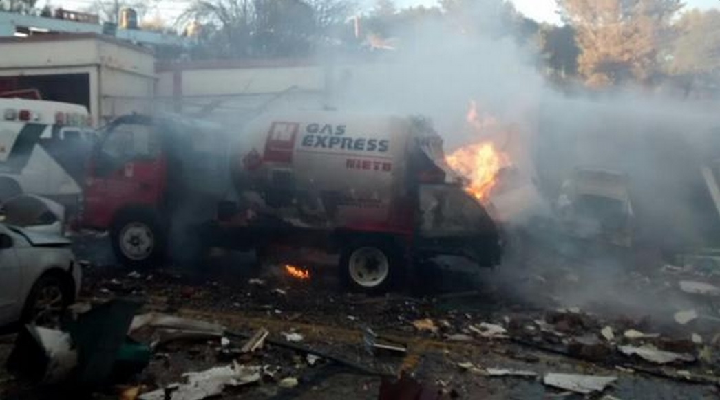 explosión pipa en Hospital Materno Infantil México