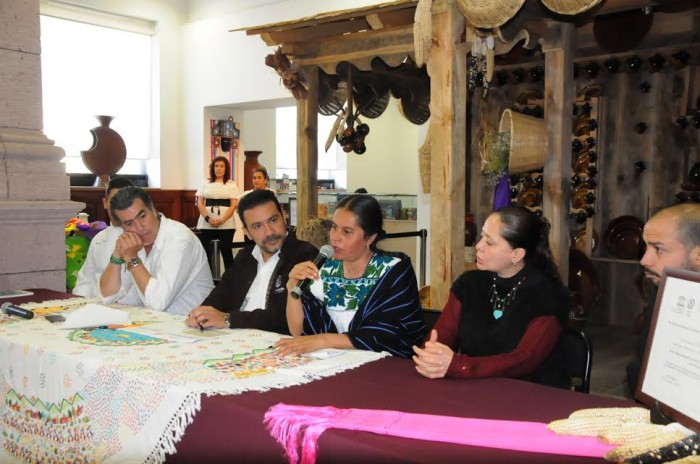 Cocineras Tradicionales 2015 rueda de prensa Sectur Michoacán