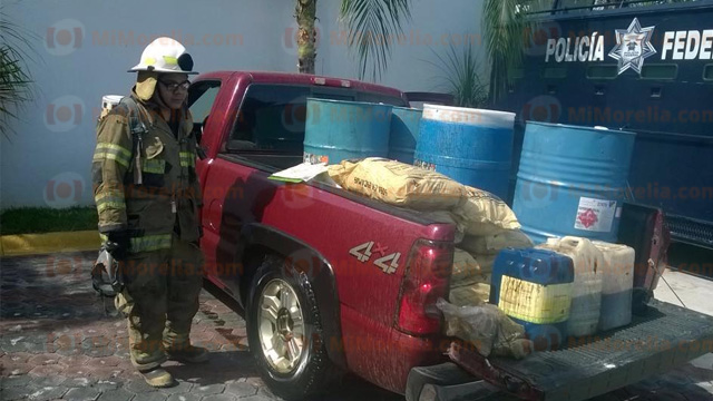 explosión hotel Gran Paraíso en Apatzingán sustancias químicas