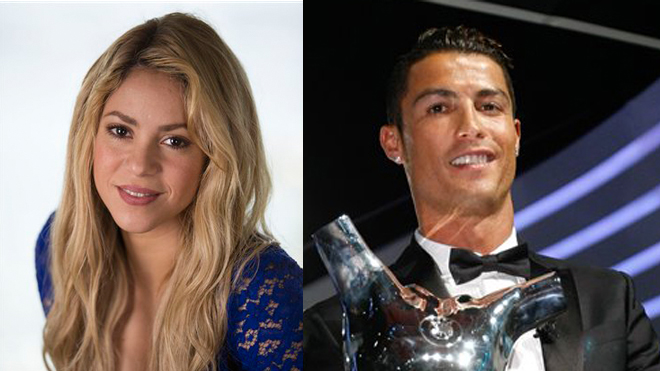 Shakira y Cristiano Ronaldo