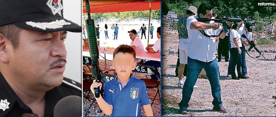 jefe policia cancun presta armas