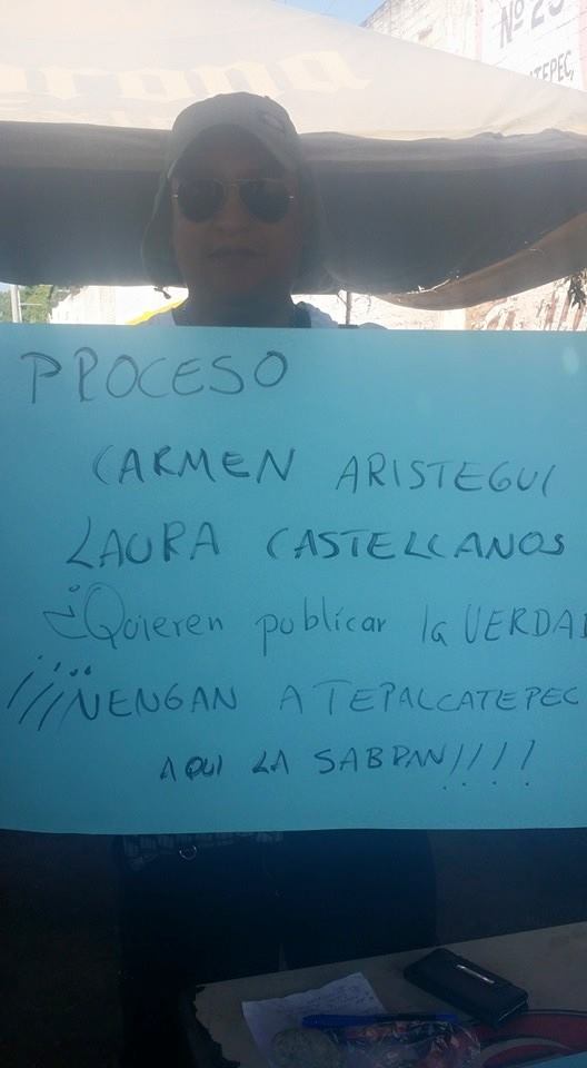 bloqueo Tierra Caliente vs reportaje Apatzingán 2