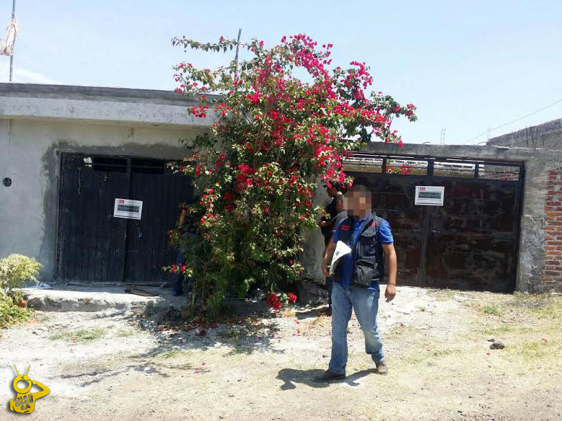 casa negocio asegurado clausurado Michoacán Zamora