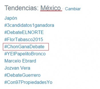 debate chon gana tt