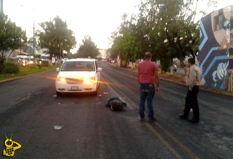 mujer atropellada en Camelinas Morelia