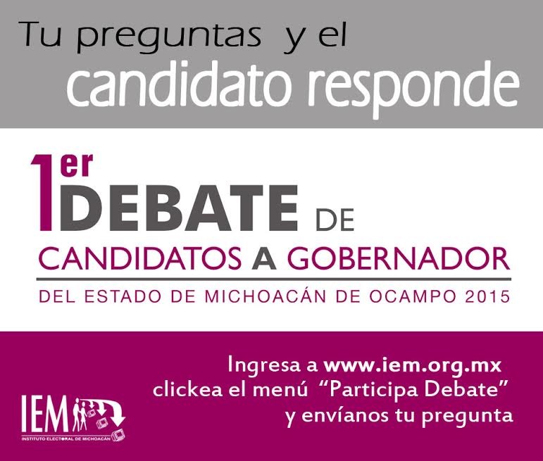 preguntas ciudadanía a candidatos IEM