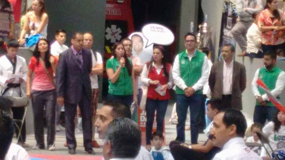 proselitismo de Jaime Darío Copa Morelos de Taekwondo