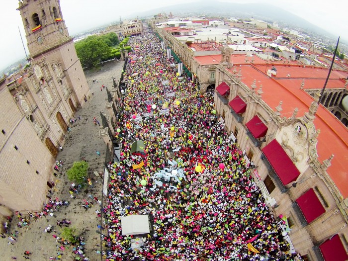 Apoyo Contundente De Los Ciudadanos A Silvano Aureoles