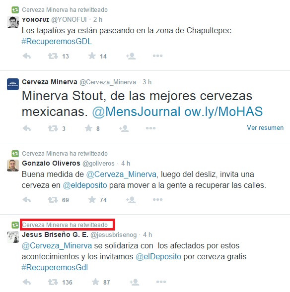 cerveza minerva bloqueos guadalajara 2 la buena