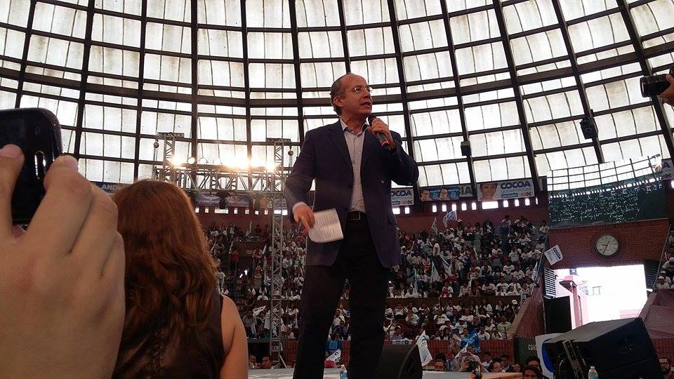 felipe calderón en morelia