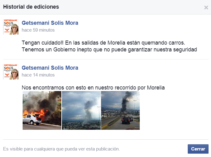 historial de getsemani por narcobloqueos