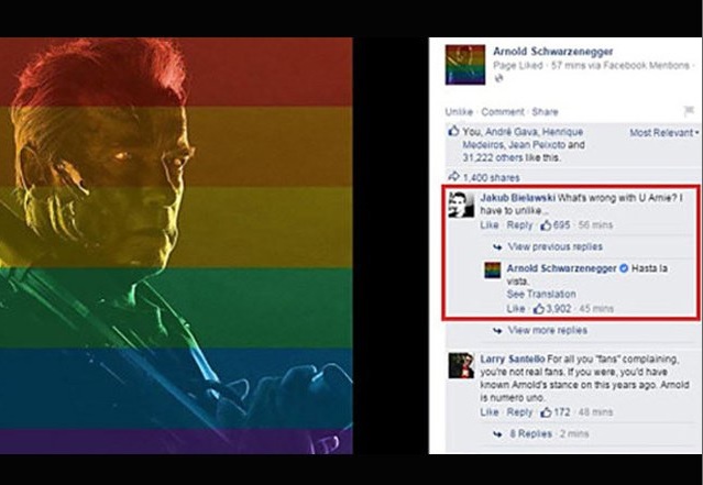 arnold schwarzenegger gay respuesta