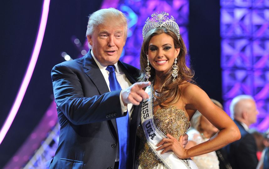 donald trump y miss usa