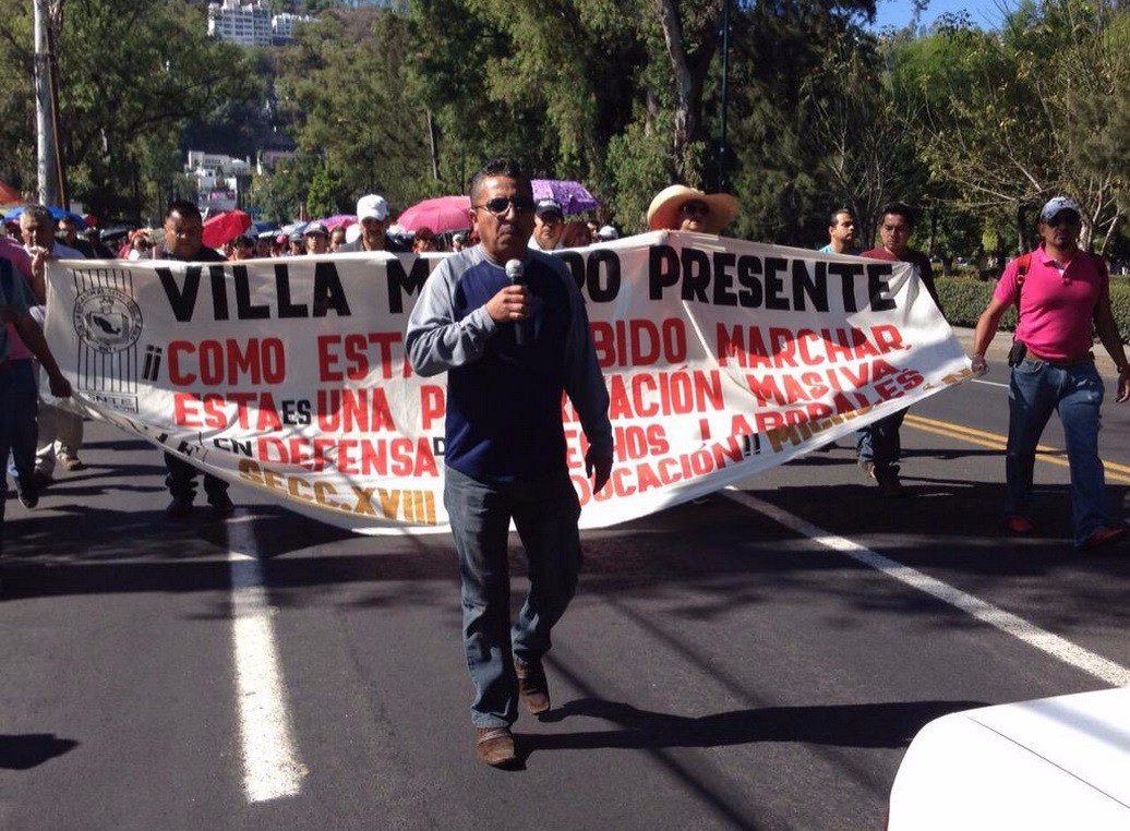 marcha-maestros-CNTE-Ventura-Puente-Morelia