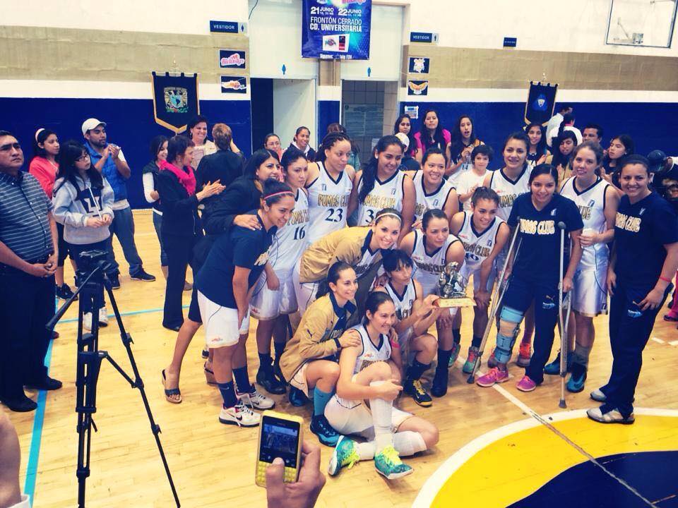 seleccion basquetbol femenil UNAM