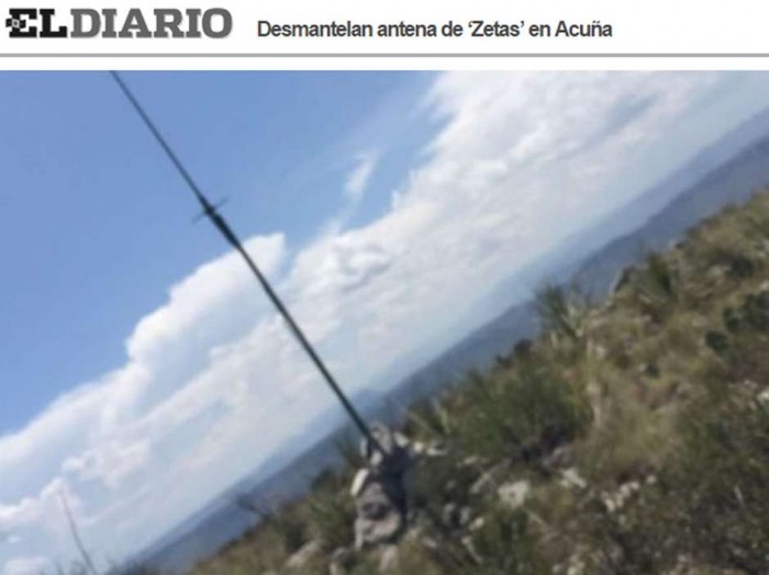 Antena de los Zetas-Coahuila