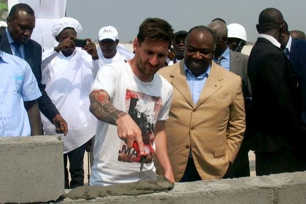 Lionel Messi en Africa