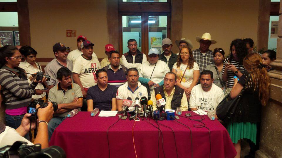 rueda de prensa Ucareo