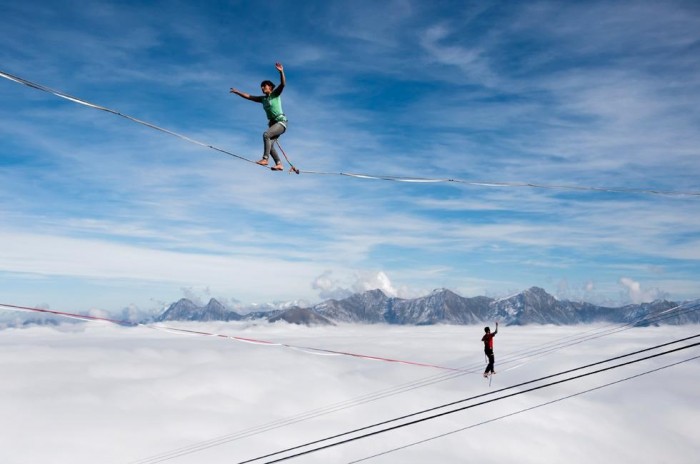 Deporte Extremo Compitieron Los Mejores Equilibristas Del Mundo