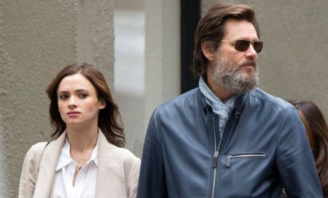 Jim Carrey y su ex novia Cathriona White