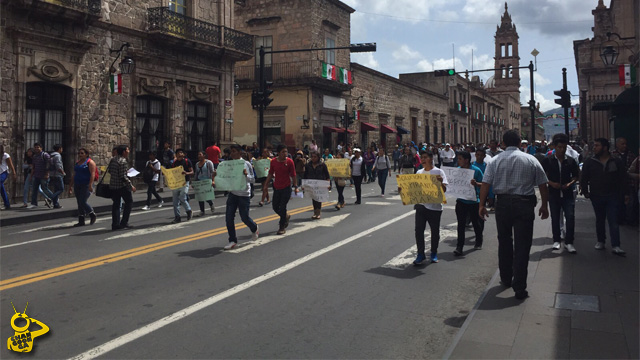 marcha-rechazados-UMSNH-MAR-Madero-Septiembre