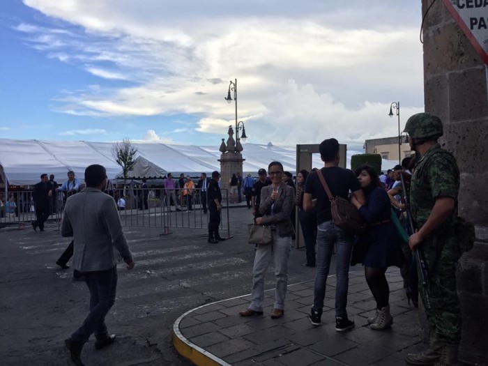 toma de protesta de Poncho Martinez