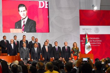 Rinde Protesta Silvano Aureoles Como Integrante Del Consejo Nacional De Protección Civil