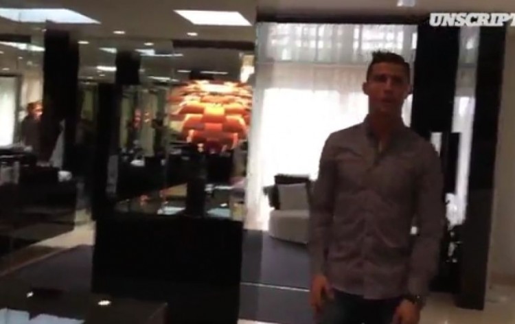 cristiano ronaldo muestra su casa