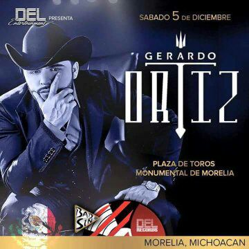 gerardo ortíz en morelia