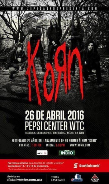 korn en méxico