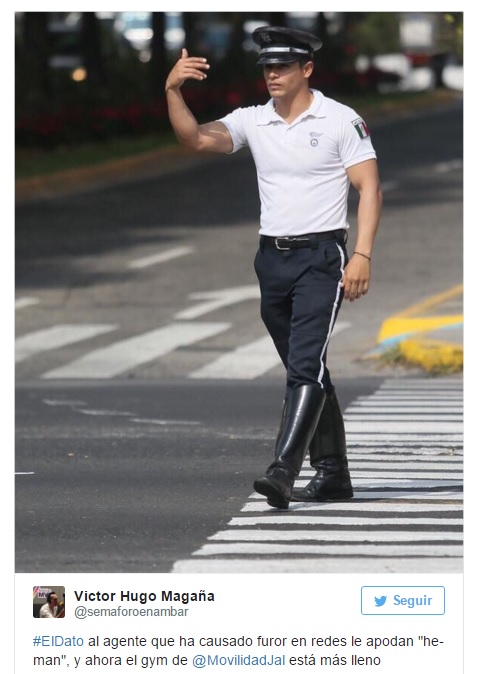 policia guapo jalisco