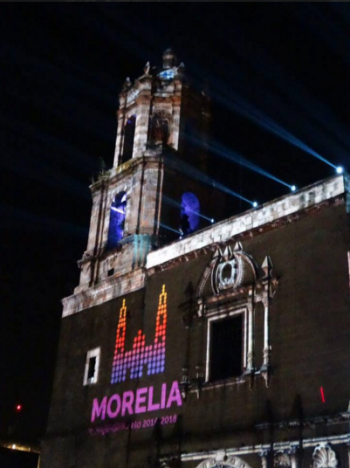 Espectacular Video Mapping En Plaza Valladolid