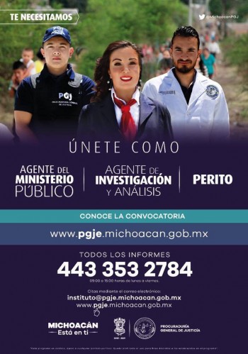 convocatoria pgj michoacan