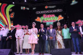 inauguracion expo fiesta michoacan 2016