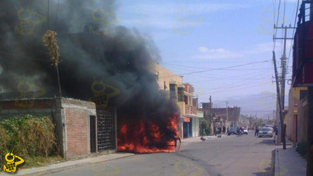 incendio-narcobloqueos-Michoacan