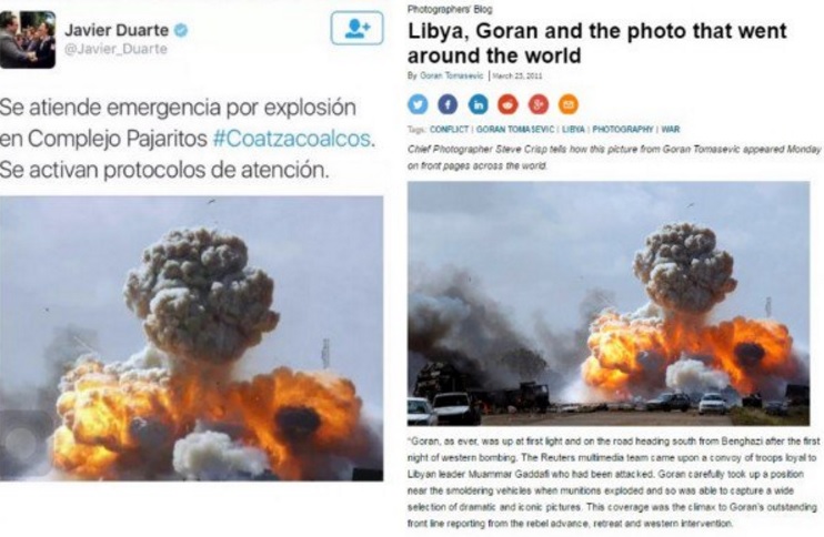 javier duarte foto explosión twitter