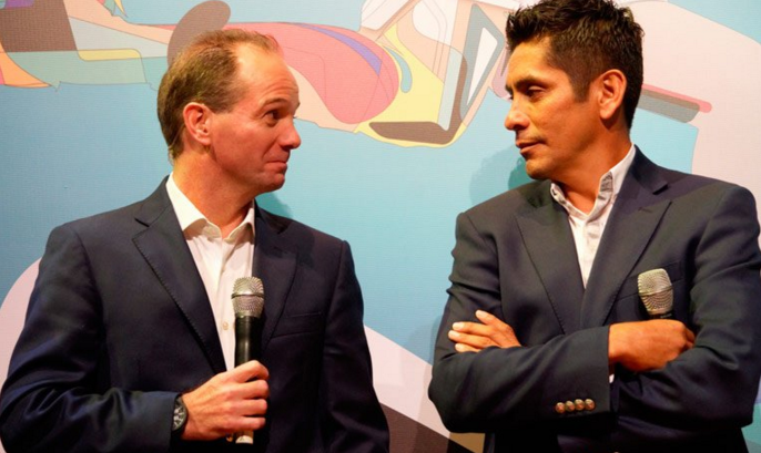 luis garcia postigo y Jorge campos al atlas