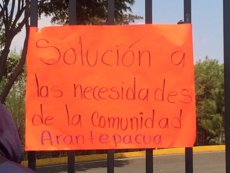 manifestación en casa de gobierno