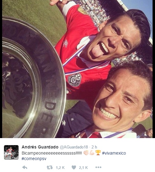 andres guardado moreno psv