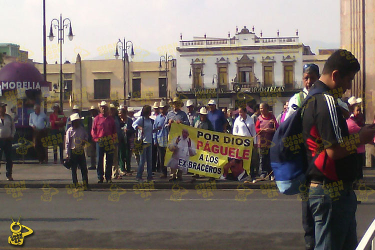 ex-braceros-centro-Morelia-Madero