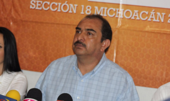 Juan Manuel Macedo Negrete líder del Comité Ejecutivo Delegacional D III 6 de la sección 18 del SNTE