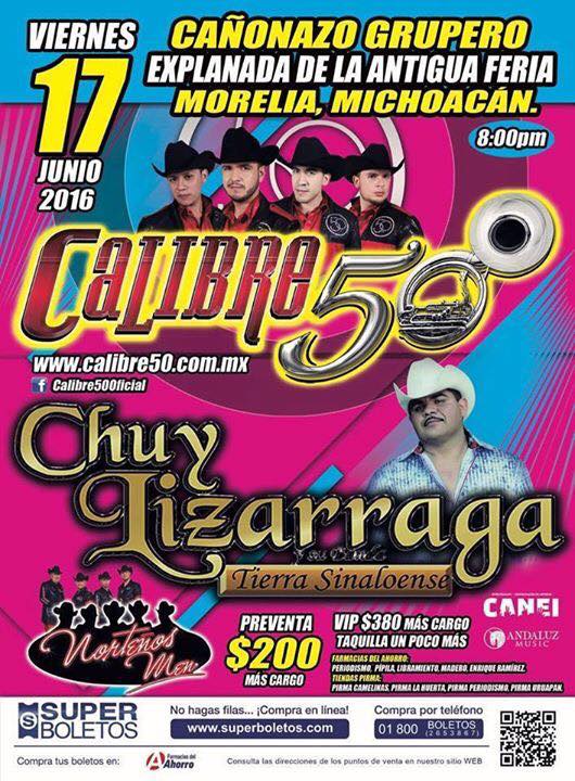 comunicado cancelacion de baile calibre 50-