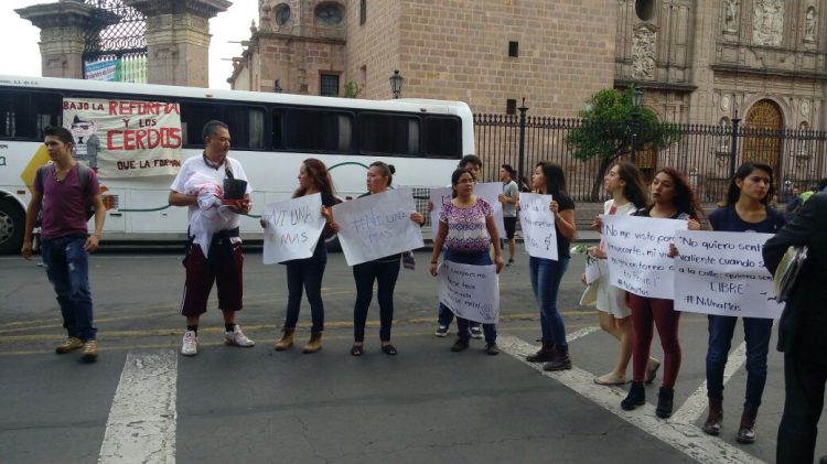 manifestación feminicidios