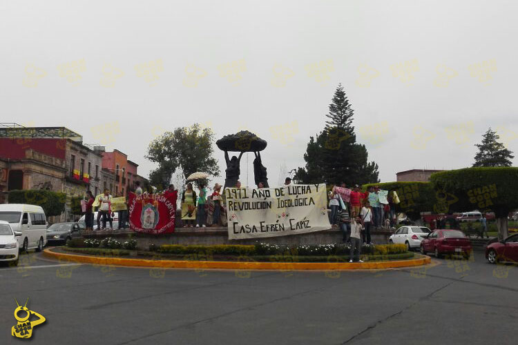 manifiestacion-Tarascas-casa-del-estudiante-Efren-Capiz