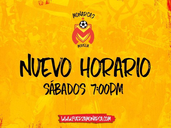 monarcas nuevo horario