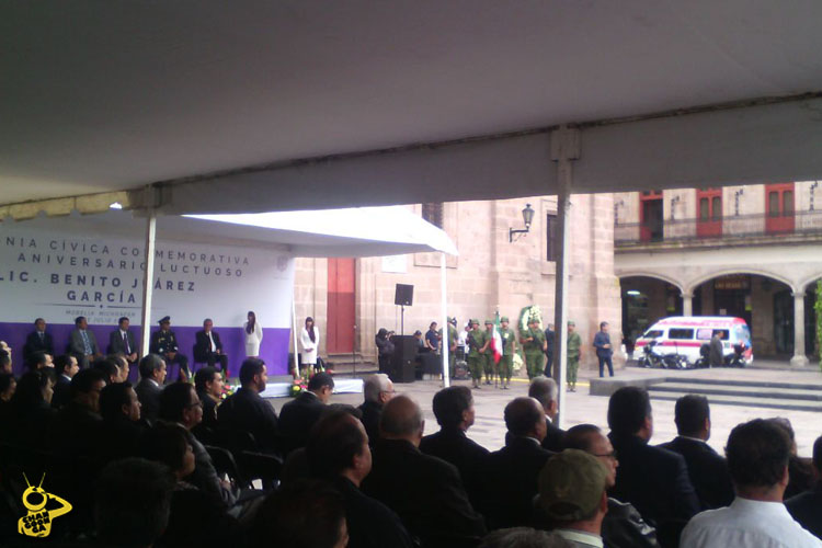 Ceremonia Benito Juarez buena