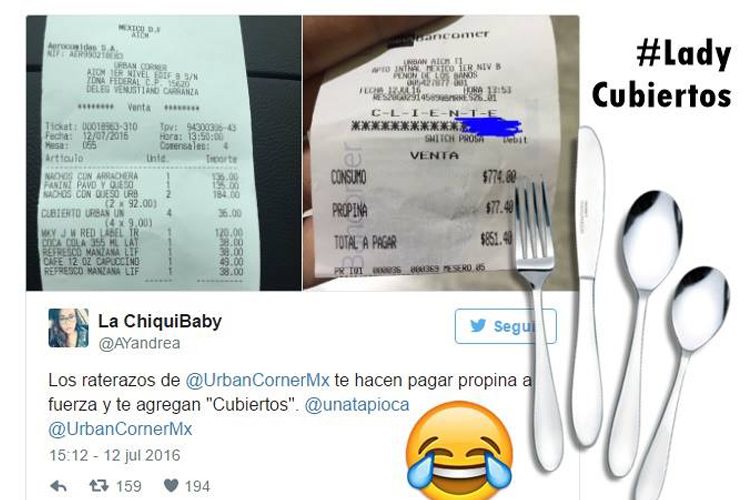 Por-Denunciar-Cargo-De-Propina-Y-Cambio-De-Cubiertos-Surge-#LadyCubiertos-1