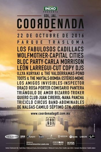 cartel oficial festival Coordenada 2016